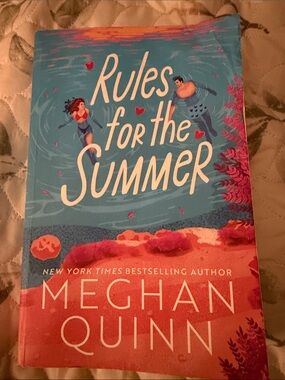 Rules for the Summer by — Bright Blue & Coral Paperback